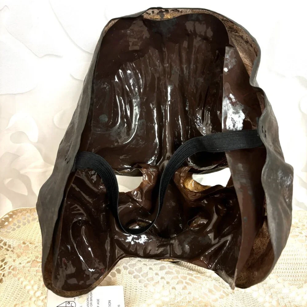 Cesar’ Vintage ’82 Collectible Bronze Latex Devil Half Mask